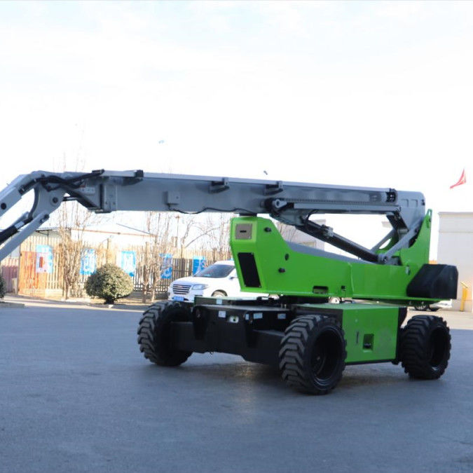 Highest Electric Telescopic Boom Lift 4WD 21.5m Working Height