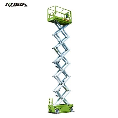 MEWP Self-Leveling Scissor Lift Working Height 16.0m Personnel Lift