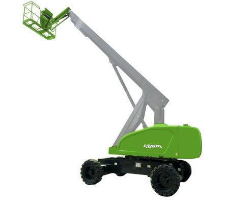 14m Platform Height Diesel Telescopic Boom Lift Weight 7500Kg